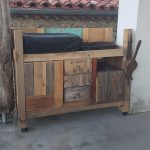 Gîte Les Logilles : meuble plancha